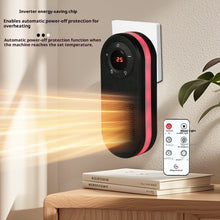 Load image into Gallery viewer, Small Heater 180 Degree Rotatable Electric Heater With Remote LED Display Overheat Protection Warmer With Timer Function