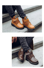 Load image into Gallery viewer, Fashion Boy's Warm Cotton Shoes With Velvet