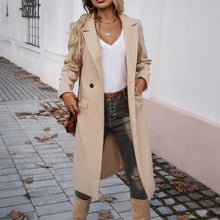 Load image into Gallery viewer, Lady Temperament Commuting Turn-down Collar Coat