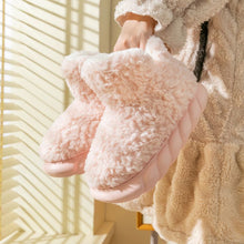 Load image into Gallery viewer, Winter Package Heeled Waterproof Home Indoor And Outdoor Wear Cute High Helper Cotton Slippers