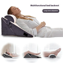 Load image into Gallery viewer, Bed Wedge Pillow Suit For Back Leg And Knee Support Sleeping