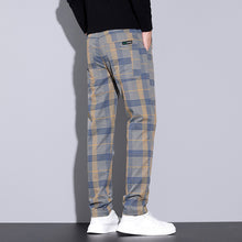 Load image into Gallery viewer, Men's Plaid Casual Pants All-matching