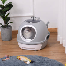 Load image into Gallery viewer, Cat Litter Box Toilet with Lid