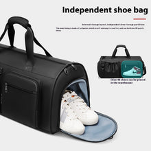 Load image into Gallery viewer, High Quality Waterproof Suit Bag For Men Large Capacity Travel Bag With Shoe Compartment Dry And Wet Separation Travel Organizer