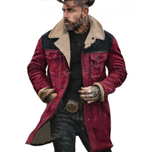Load image into Gallery viewer, Suede Multicolor Jacket Multi-pocket Zipper