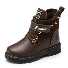 Load image into Gallery viewer, Fashion Boy's Warm Cotton Shoes With Velvet