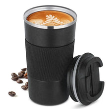 Cargar imagen en el visor de la galería, 510ML Leakproof Insulated Thermal Travel Stainless Steel Coffee Mug Cup Flask