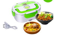 Load image into Gallery viewer, Electric lunch box food grade plastic 110v 220v plug in lunch box household appliances gift