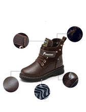 Load image into Gallery viewer, Fashion Boy's Warm Cotton Shoes With Velvet