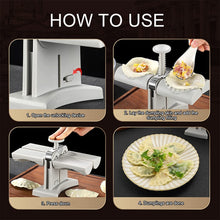 Load image into Gallery viewer, Dumpling Mould Double Head Dumpling Mold Lazy Artifact Manual Press Noodle Dumpling Maker Kitchen Accessories Dumpling Maker