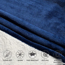 Load image into Gallery viewer, Krifey Wearable Blanket Hoodie, Oversized Sherpa Hooded As Birthday Gifts For Mom Women Girlfriend Men, Cozy Sweatshirt With Giant Pocket