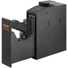 Cargar imagen en el visor de la galería, Mounted Gun Safe For Pistols, Biometric Gun Safe With Three Quick Access Ways Of Fingerprints, Passwords And Keys, Handgun Safe For 1 Pistol For Home, Bedside, Nightstand, Wall