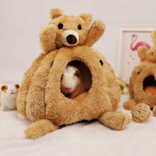 Load image into Gallery viewer, Sleeping Nest Hamster House Sleeping Bed Nest Small Animal Cozy House Bed Cage Accessories For Ferret Parrots Hedgehogs