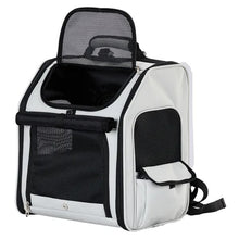 Load image into Gallery viewer, Pet Carrier Backpack, Expandable Cat Dog Carrier With Back Extension, Breathable Mesh Travel Backpack For Small Dogs Cats, Soft-Sided Pet Backpack Holds Up To 26 Lbs