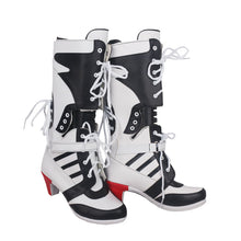 Load image into Gallery viewer, Hollow-out Dr Martens Boots Lace Color Block Women's Plus Size Mid-calf