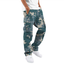 Cargar imagen en el visor de la galería, Fashion Camouflage Overalls Men's Printing Fashion Outdoor Overalls Straight Rope Overalls Men's ClothingMen's Pants Casual