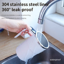 Load image into Gallery viewer, Automatic Coffee Stirring Cup, Stainless Steel Self-Stirring Coffee Cup With Lid, Auto Stir & Heating Feature, LED Intelligent Display Temperature