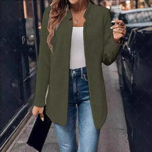 Load image into Gallery viewer, Women's Textured Cardigan Fashionable Jacket