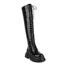 Load image into Gallery viewer, Punk Autumn And Winter Lace-up Martin Boots Platform
