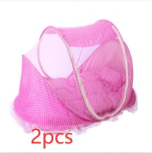 Load image into Gallery viewer, Foldable Baby Bed Net With Pillow Net 2pieces Set