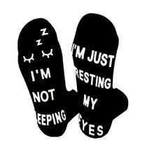 Load image into Gallery viewer, Creative Foot Letter Non-slip Dispensing Knee-high Sports Socks