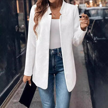 Load image into Gallery viewer, Women's Textured Cardigan Fashionable Jacket