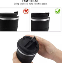 Cargar imagen en el visor de la galería, 510ML Leakproof Insulated Thermal Travel Stainless Steel Coffee Mug Cup Flask