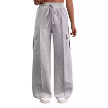 Cargar imagen en el visor de la galería, Pantalones deportivos con cintura elástica y cordón para mujer