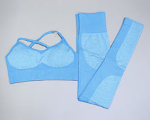 Load image into Gallery viewer, Yoga sports running fitness bra suit