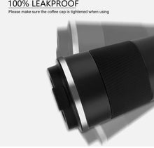 Cargar imagen en el visor de la galería, 510ML Leakproof Insulated Thermal Travel Stainless Steel Coffee Mug Cup Flask