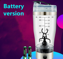 Load image into Gallery viewer, Electric Protein Shake Stirrer USB Shake Bottle Milk Coffee Blender Kettle Sports And Fitness Charging Electric Shaker Cup