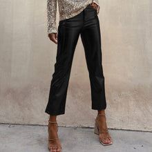Load image into Gallery viewer, Slim-fit Slimming Nightclub Bright Casual Cropped Pants