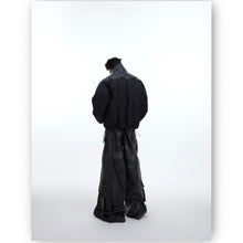 Load image into Gallery viewer, Flowing Light Thickened Three-dimensional Splicing Design Cotton Jacket