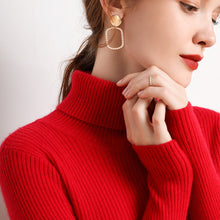 Load image into Gallery viewer, New Sweater Women's Turtleneck Pullover Slim Bottoming Shirt Thickened
