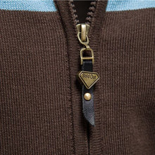 Cargar imagen en el visor de la galería, Suéter casual sencillo con cremallera a la moda para hombre