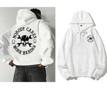 Load image into Gallery viewer, Men's Casual Skull Letter Print Hoodie