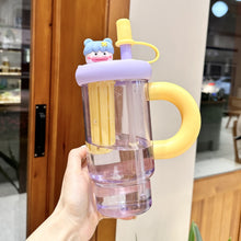 Load image into Gallery viewer, New Good-looking Large Capacity With Handle Straw Cup