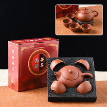 Load image into Gallery viewer, Purple Sand Tea Set Suit Ceramic Kung Fu Purple Sand Teapot