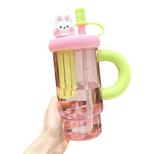 Load image into Gallery viewer, New Good-looking Large Capacity With Handle Straw Cup