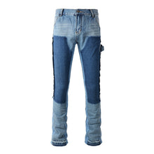 Load image into Gallery viewer, Contrast Color Fashion Men's Retro Jeans