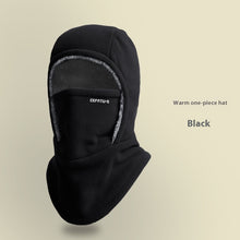 Load image into Gallery viewer, Winter Fleece Hooded Scarf Windproof Cold-proof Warm Face Mask Outdoor Thermal Head Cover Hat