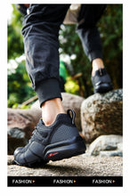 Cargar imagen en el visor de la galería, Lightweight Breathable Men's Mesh Outdoor Sports And Casual Hiking Shoes