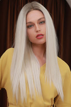 Load image into Gallery viewer, 13*2" Lace Front Wigs Synthetic Long Straight 26" Heat Safe 150% Density