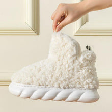 Load image into Gallery viewer, Winter Package Heeled Waterproof Home Indoor And Outdoor Wear Cute High Helper Cotton Slippers