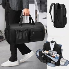 Load image into Gallery viewer, High Quality Waterproof Suit Bag For Men Large Capacity Travel Bag With Shoe Compartment Dry And Wet Separation Travel Organizer