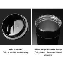Cargar imagen en el visor de la galería, 510ML Leakproof Insulated Thermal Travel Stainless Steel Coffee Mug Cup Flask