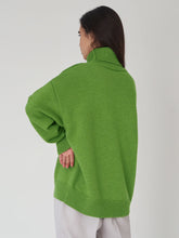 Load image into Gallery viewer, Turtleneck Long Sleeve Sweater