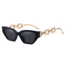 Load image into Gallery viewer, Small Frame Sunglasses, Personalized Chain Temples,Sunshade Sunglasses