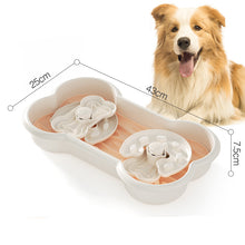 Cargar imagen en el visor de la galería, Cuencos de alimentación lenta para perros Cuenco antiasfixia para perros Cuenco de alimentación lenta para perros Comida cruda húmeda seca Rompecabezas de comida para perros para perros de razas grandes