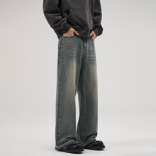 Load image into Gallery viewer, Men's American Loose Burrs Jeans